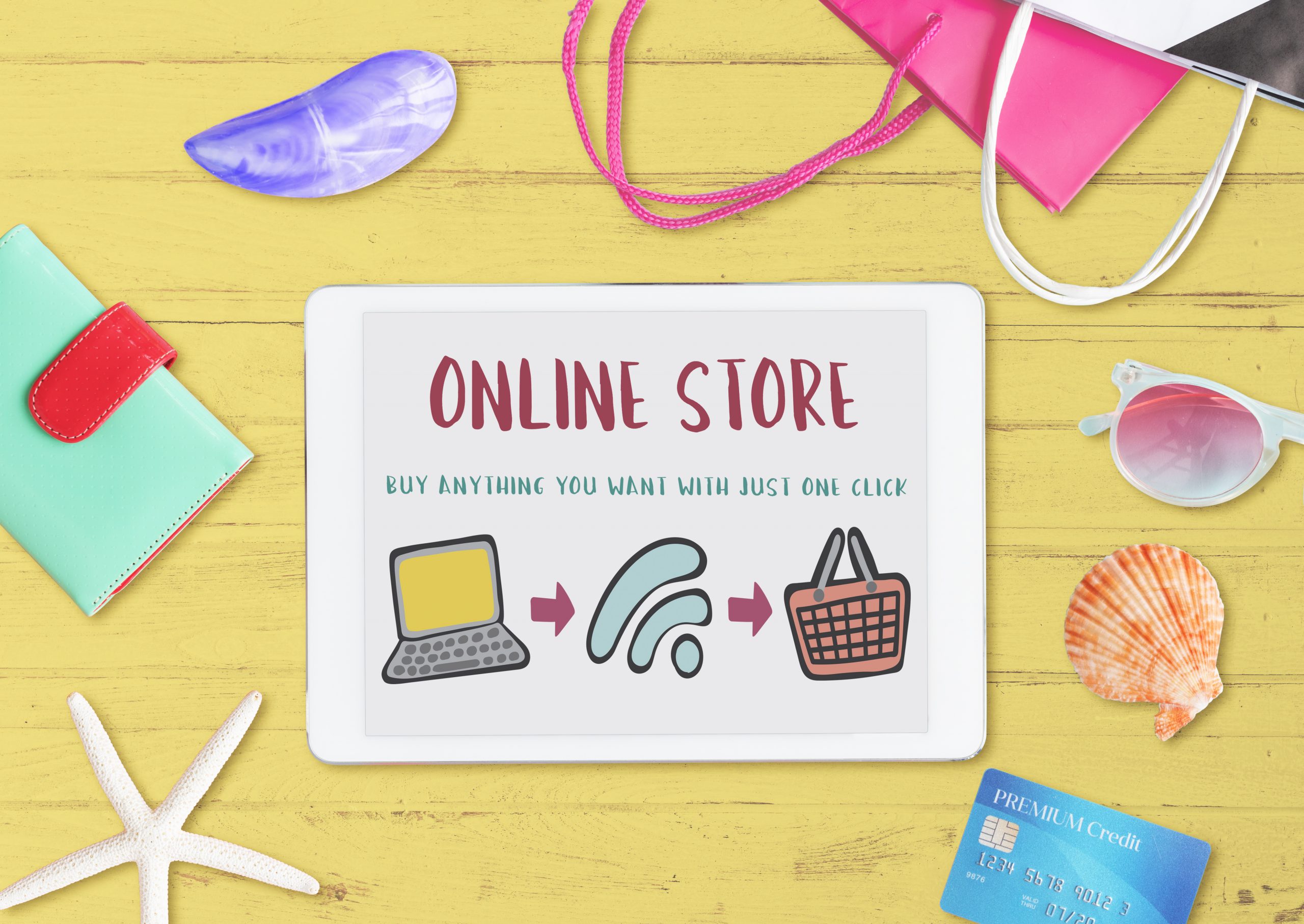 Illustration Online-store